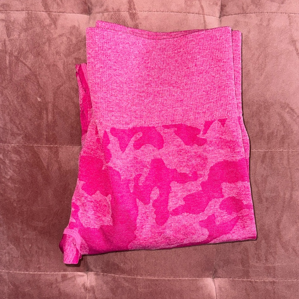Pink Camo Leggings